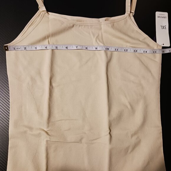 NEW Empetua By Shapermint Scoop Neck Cami Nude Size 3XL Shapewear Tank Top 62001 - Picture 9 of 12